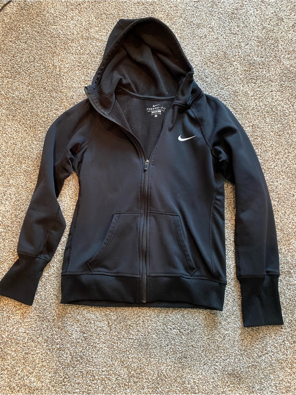 Nike Black Women’s Full-Zip Hoodie Jacket S